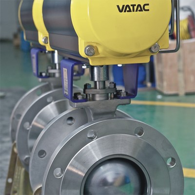 Actuated Segment Ball Valve